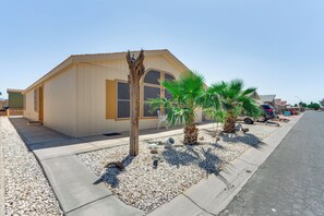 House (3 Bedrooms) | Interior - Pool Access & Patio: Home in Fortuna Foothills (Yuma)