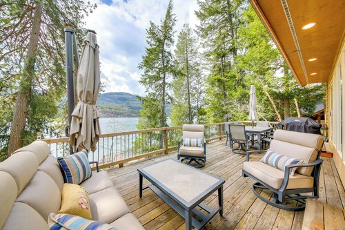 Peaceful Cabin w/ Dock on Lake Pend Oreille