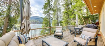 Peaceful Cabin w/ Dock on Lake Pend Oreille