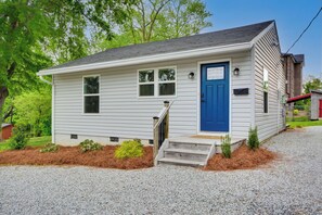 Fachada de la propiedad