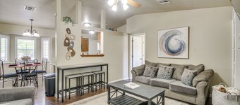 2 Mi to OU: Family-friendly Retreat w/ Patio!
