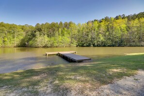 House (1 Bedroom) | Interior - Fish & Hike: Cabin Hideaway w/ Deck in Alabama (Heflin)