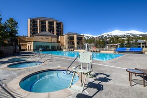 Una piscina climatizada