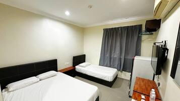 Free WiFi, bed sheets