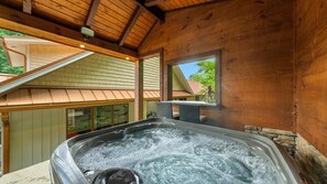 Bain à remous extérieur