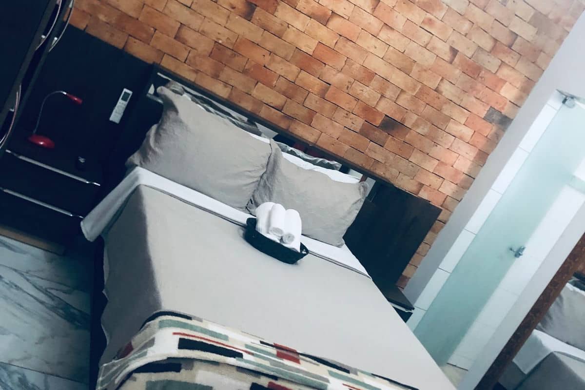 Lägenhet Comfort - utsikt mot innergården | 1 sovrum, gratis wi-fi och sängkläder