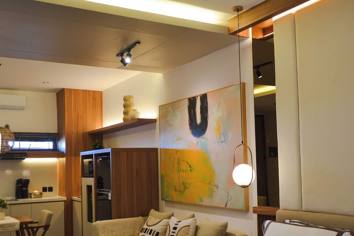 Estudio Confort, 2 camas individuales, cocina | Ropa de cama de alta calidad, cortinas blackout y insonorización