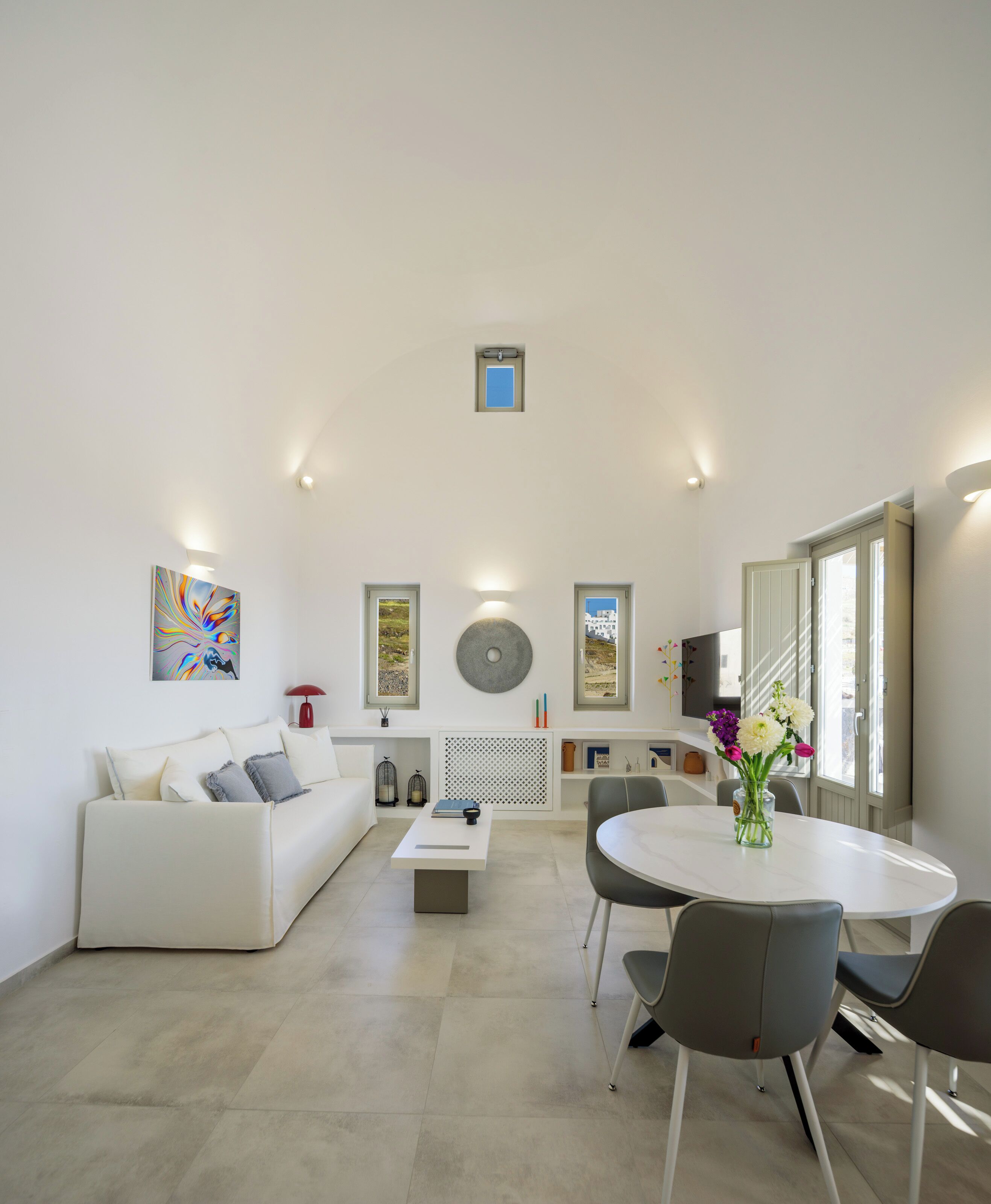 Superior Villa, Sea View | Living area