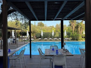 Outdoor dining - Sarzana Park Hotel (Sarzana)