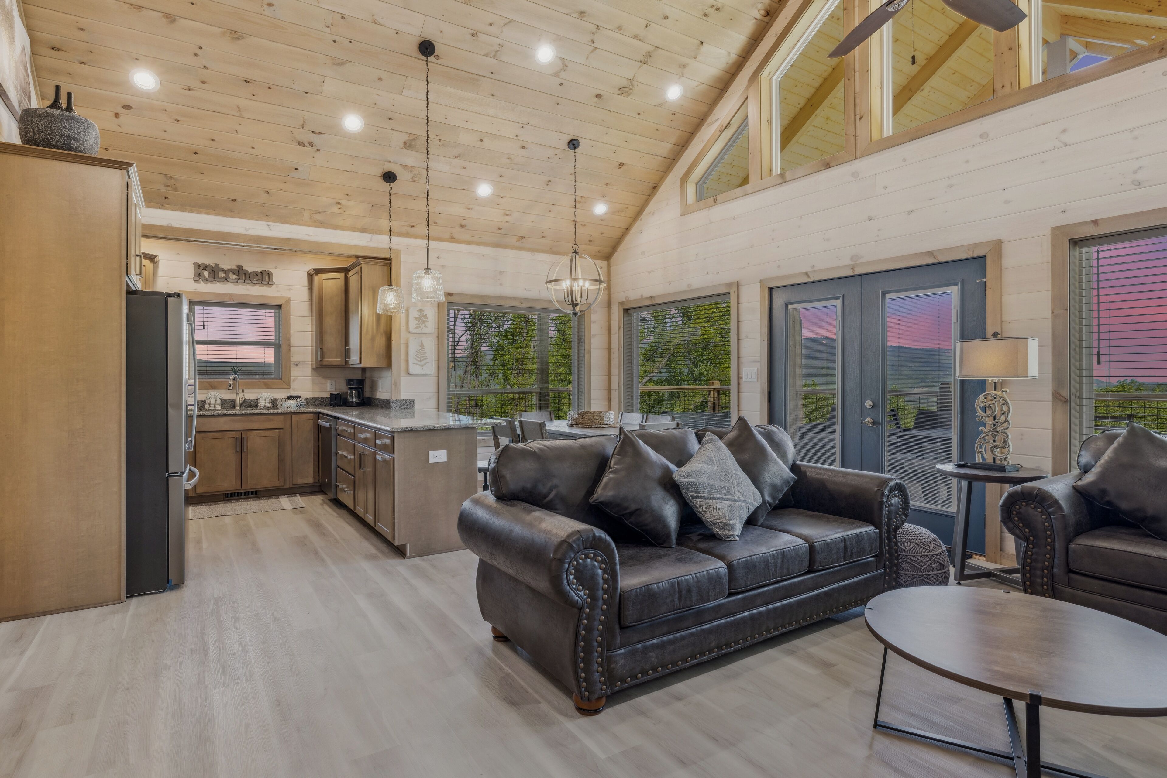 Cabin, 3 Bedrooms | Living area | Smart TV