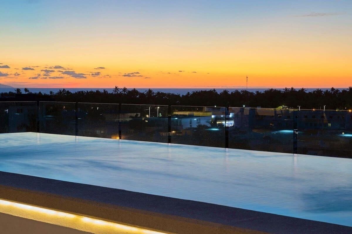 Enjoy the views from the pool