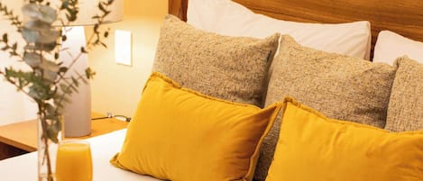 2 habitaciones, tabla de planchar con plancha, cuna de viaje y wifi