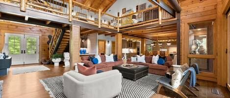 Televisión, chimenea