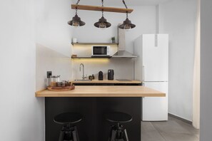 Apartment, Balkon | Eigene Küche | Großer Kühlschrank, Mikrowelle, Ofen, Espressomaschine
