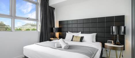 1 soveværelse, skrivebord, strygejern/strygebræt, Wi-Fi