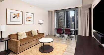 Terrific 1-bedroom condo with AC in vibrant New York