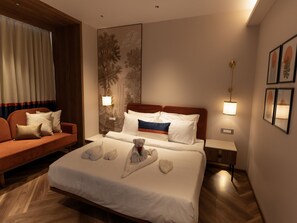 Quarto casal superior | 1 quarto, escrivaninha, Wi-Fi de cortesia