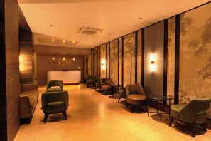 Zona de estar del vestíbulo