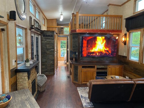 Homey Villa with Loft in Bloomington