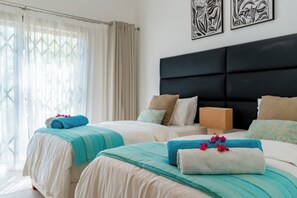 3 bedrooms, in-room safe, iron/ironing board, free WiFi