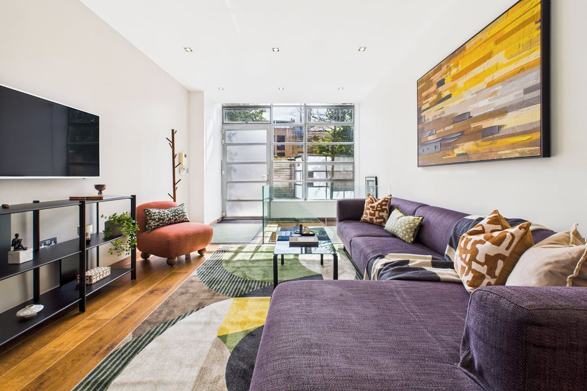 Superior Duplex | Individually decorated, individually furnished, desk, laptop workspace