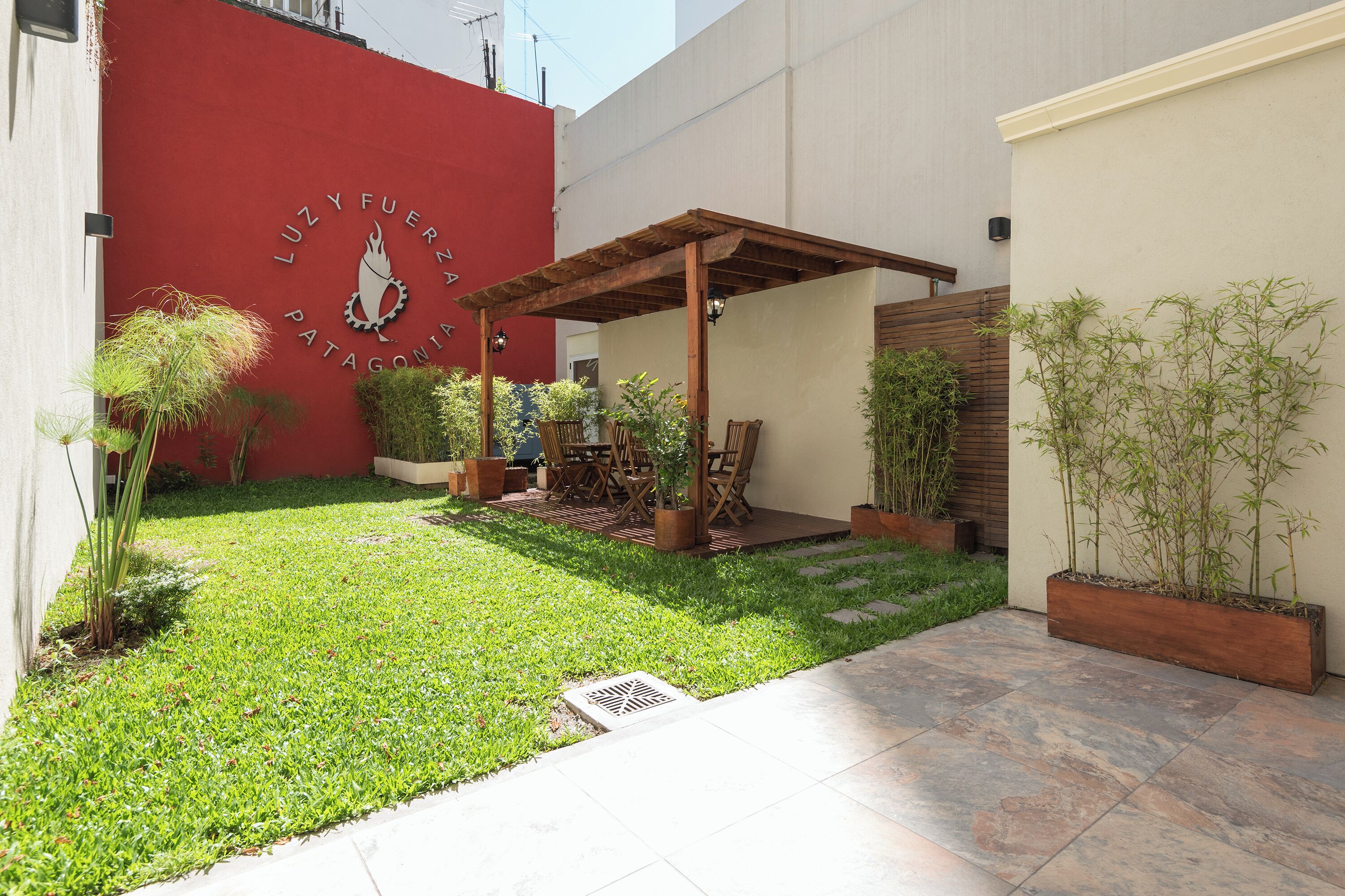 Fassade der Unterkunft