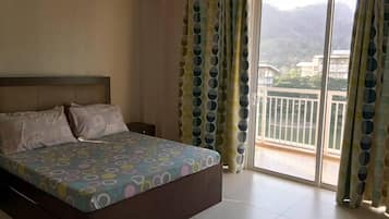 Familiesuite | 2 soveværelser, skrivebord, arbejdsområde til bærbare computere