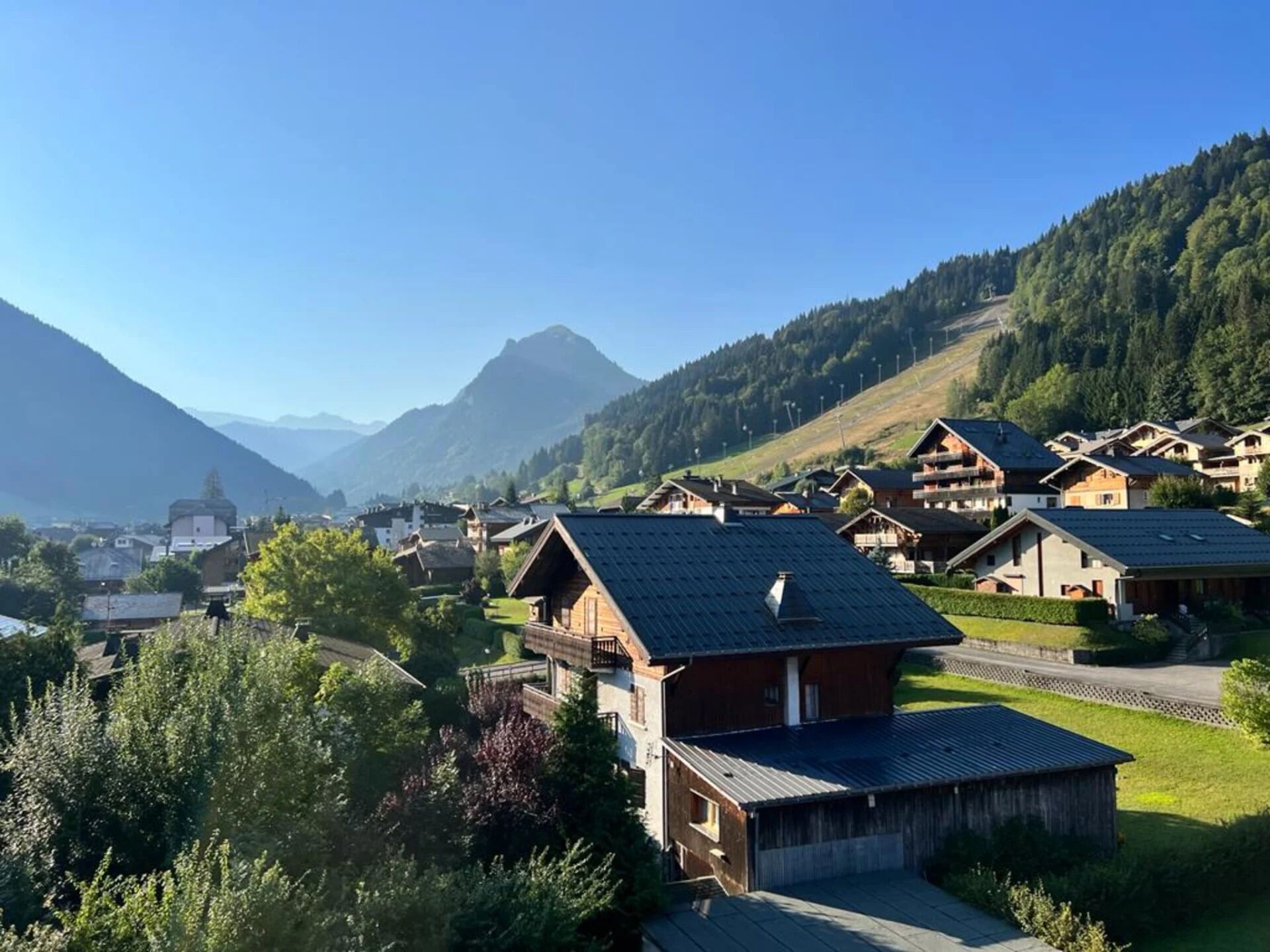 Vue depuis l’hébergement