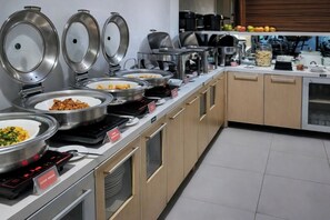 Gratis frukostbuffé varje dag 