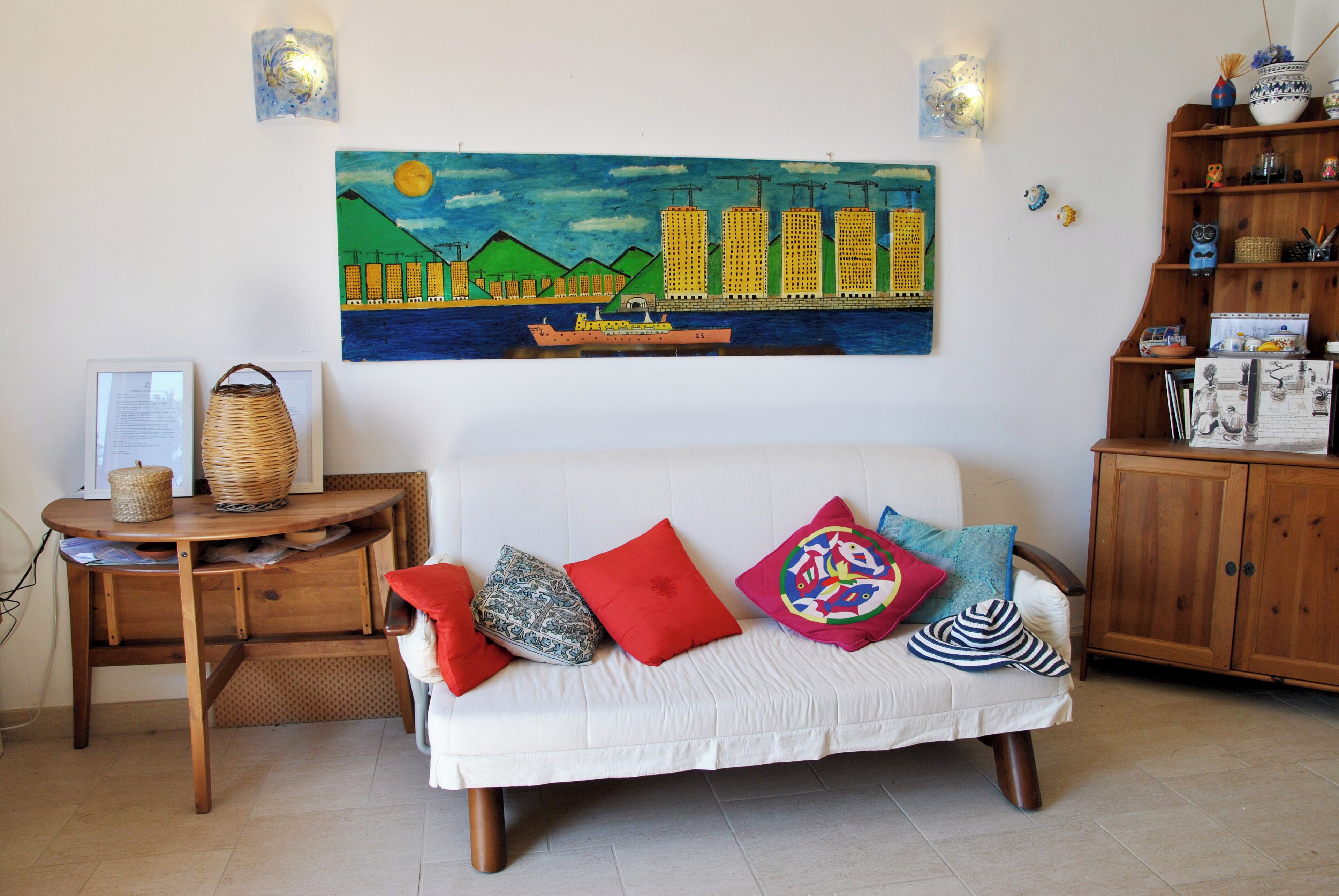 Nhà, 1 phòng ngủ, hút thuốc, ban công | Phòng khách