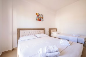 Apartment, 1 Bedroom, Sea View | Free minibar, free WiFi, bed sheets - SoleLuna Aparthotel (Sarande)