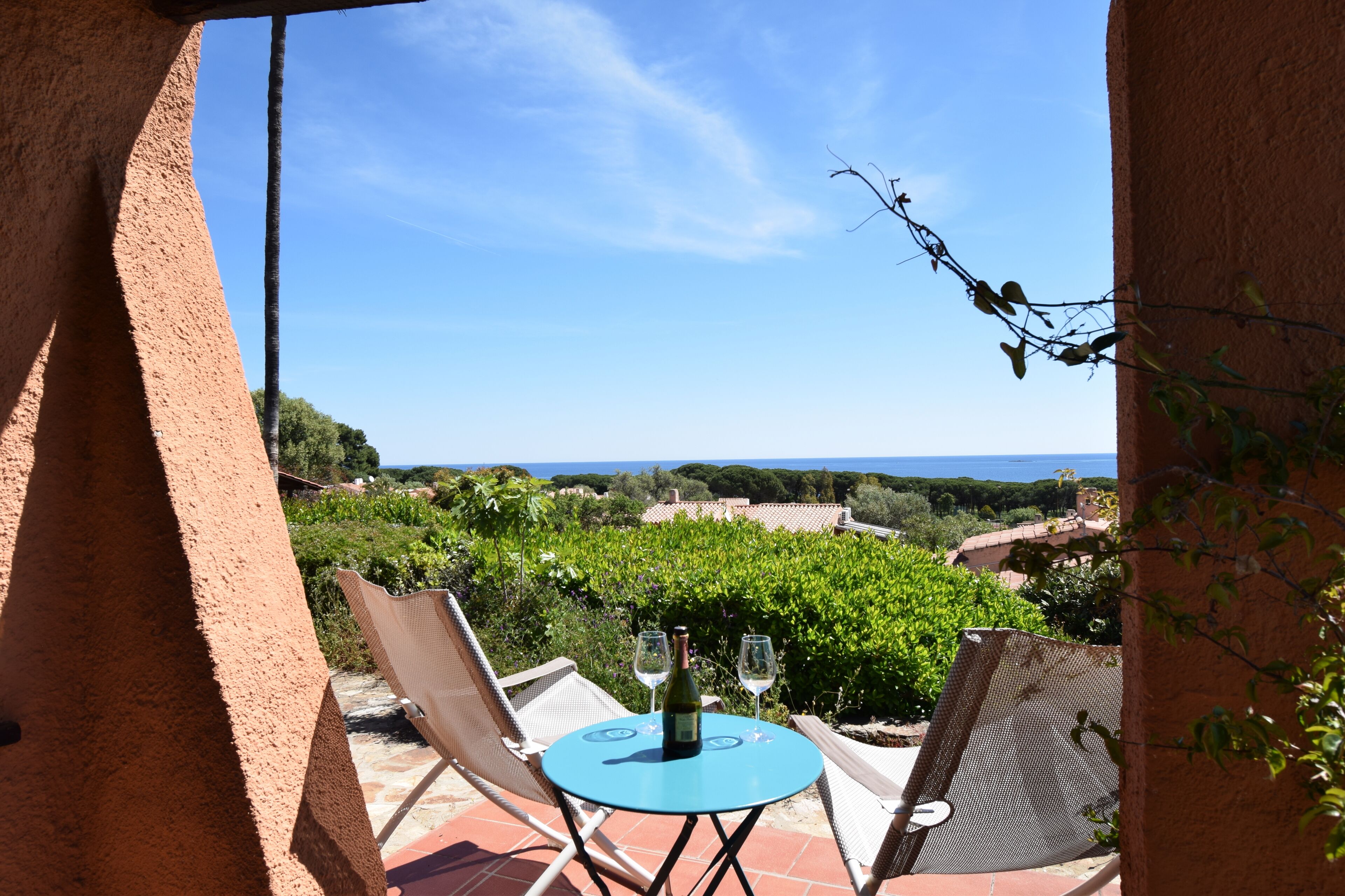 Pemandangan dari properti