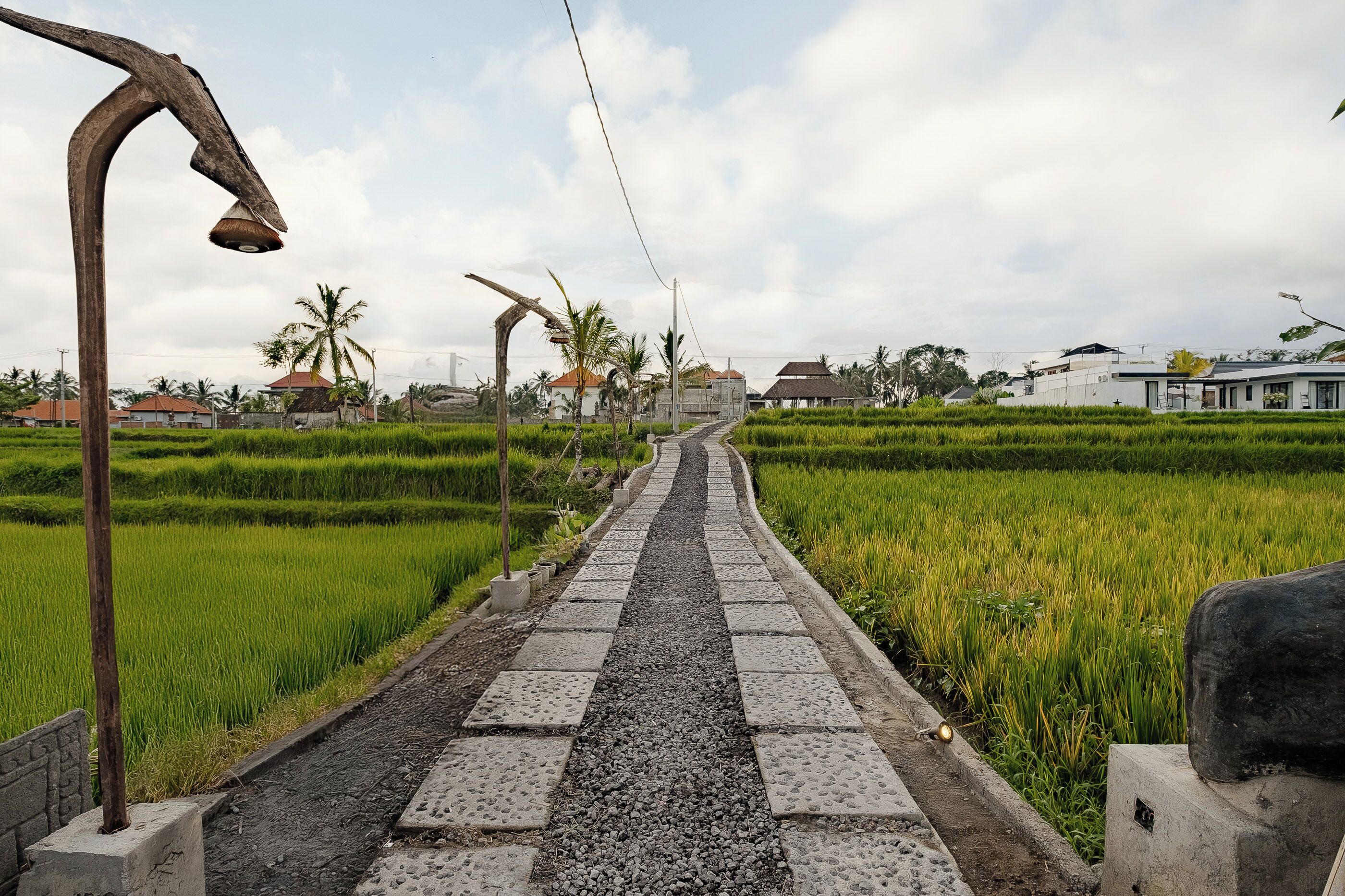 Fachada de la propiedad