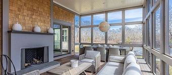 Brand New Spacious Luxury Home on Edgartown Great Pond with Pool and Spa