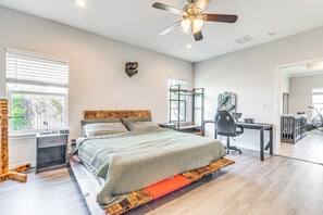 3 chambres, bureau, accès Internet, draps fournis