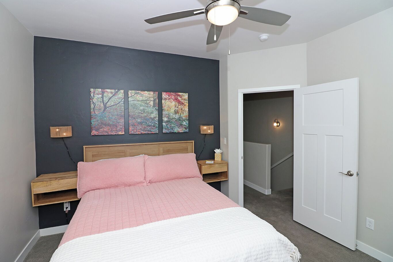 2 habitaciones, tabla de planchar con plancha y wifi gratis 