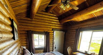 Cabin 7 at the Almo Inn near City of Rocks and Castle Rocks State Park - cozy!