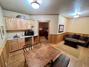 Interior - Cozy cabin 2 in at Almo Inn with AC, WiFi near City of Rocks/Castle Rocks Idaho (Almo)