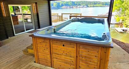 100' Water Slide - Pool Spa - Game Room - Firepit - Overlook Oasis on Martin