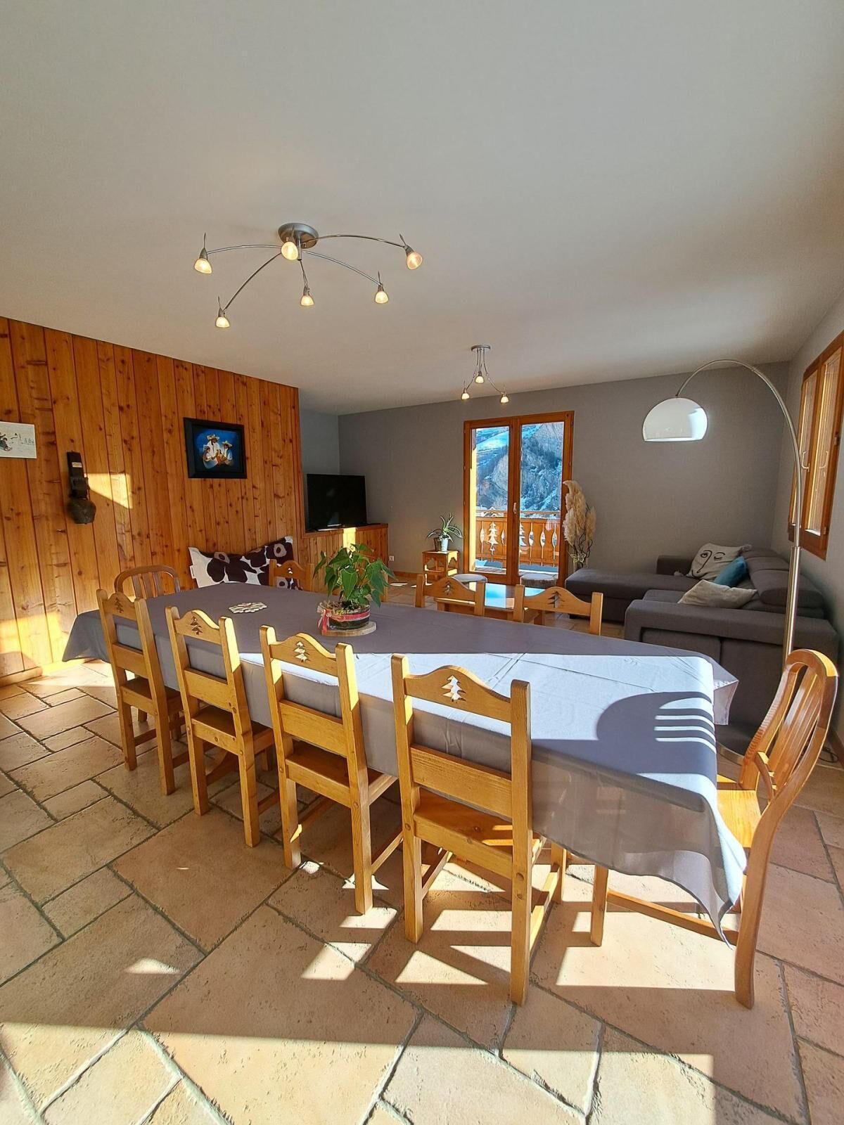 Chalet, 1st Floor, Terrace, Parking, Ski Locker, 120m², Valloire - Valloire