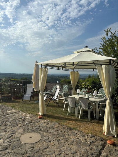 In the Tuscan countryside, 5 km from San Gimignano. Near Florence Siena Volterra