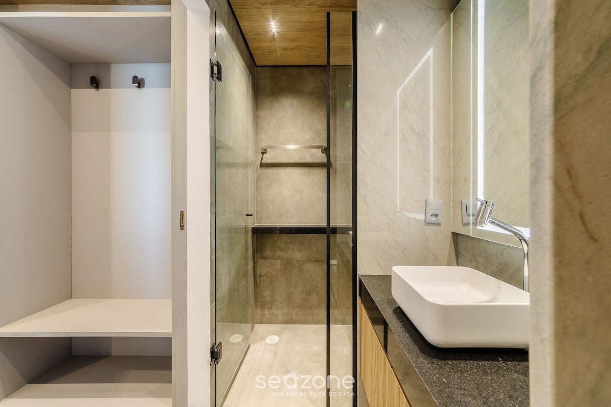 Apartamento básico | Banheiro