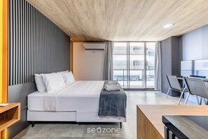 Basic Studio | 1 bedroom, free WiFi - Nwts - Studios With Side sea View in Maceio II (Maceió)