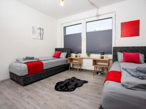 2 Schlafzimmer, Bügeleisen/Bügelbrett, WLAN, Bettwäsche