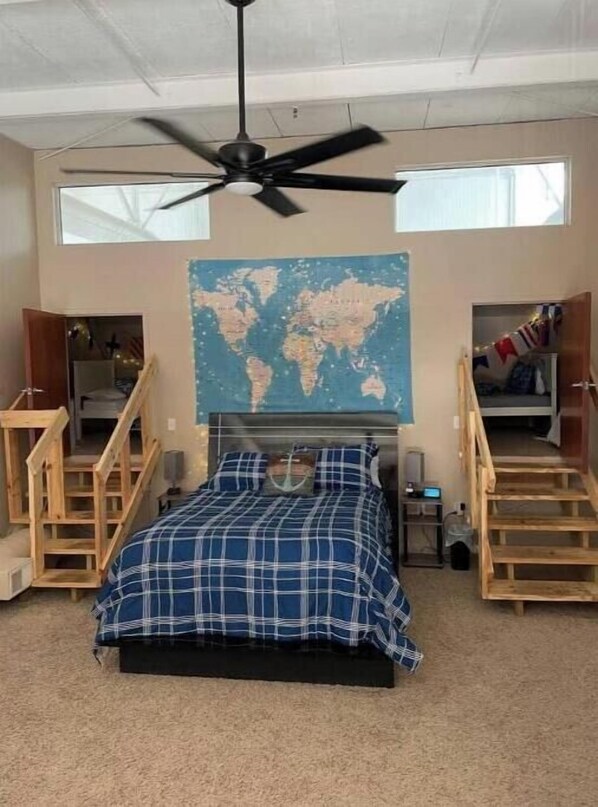3 bedrooms, iron/ironing board, WiFi, bed sheets