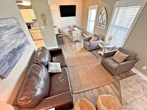 House, Multiple Beds, Patio, Pool View (Ocean Reef 504) | Living area - Ocean Reef 504 (Gulf Shores)