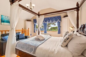 1 bedroom, iron/ironing board, travel crib, WiFi