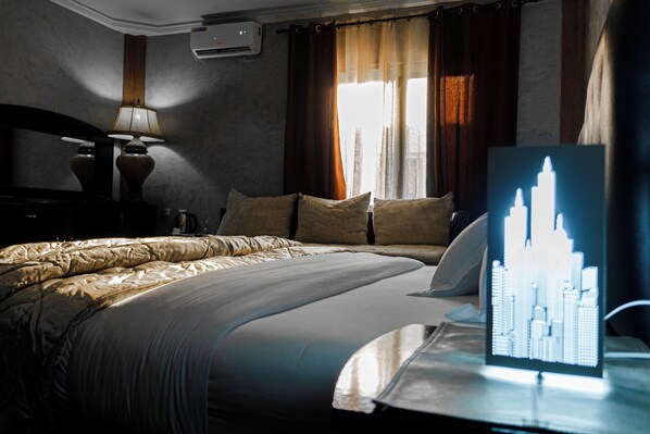 Chambre Deluxe double, balcon | Accès au Wi-Fi (inclus)