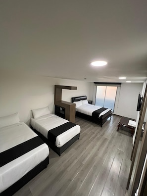 Desk, laptop workspace, blackout drapes, iron/ironing board - Hotel Plaza Sport (Bogotá)