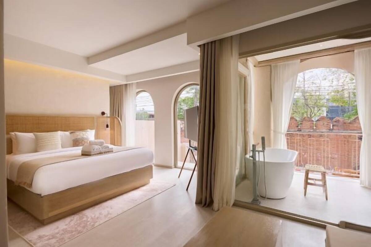 1 phòng ngủ, bộ đồ giường cao cấp